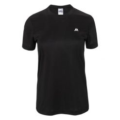 Damska koszulka treningowa Martes Essentials Dillion. Czarne t-shirty sportowe MARTES ESSENTIALS, l, bez wzorów, z dresówki, bez ramiączek, do biegania. Za 32.67 zł.