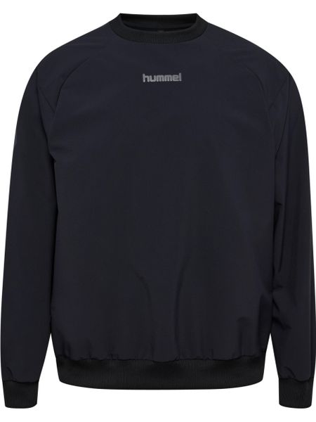 Bluza Hummel Blaze26 Athleisure. Czarne bluzy Hummel, l, bez wzorów, z materiału, bez kaptura. Za 259.00 zł.