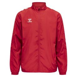 Kurtka Hummel Micro Zip. Niebieskie kurtki Hummel, xl, bez wzorów, sportowe, bez kaptura. Za 225.00 zł.