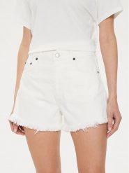 Sisley Szorty jeansowe 4QVSL9014 Biały Regular Fit. Białe szorty Sisley, bez wzorów, z bawełny. Za 219.99 zł.