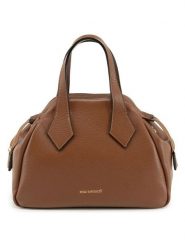 Mia Tomazzi Skórzana torebka "Omenoni" w kolorze jasnobrązowym - 28 x 21 x 13 cm rozmiar: onesize. Brązowe torebki klasyczne Mia Tomazzi, bez wzorów, z materiału, przez ramię, bez dodatków. Za 274.99 zł.