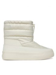 Calvin Klein Śniegowce Vulc Flatf Snowboot Nylon Mix Mg YW0YW01977 Biały. Białe śniegowce Calvin Klein, bez wzorów, z materiału, bez zapięcia. Za 309.99 zł.