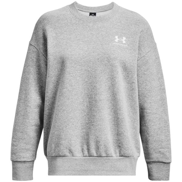 Bluza Under Armour Icon Fleece Crew. Szare bluzy bez kaptura Under Armour, bez wzorów, bez kaptura, na fitness i siłownię. Za 179.99 zł.
