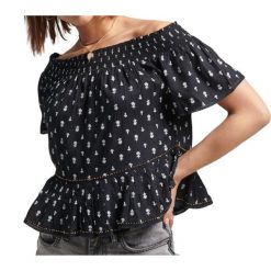Koszulka turystyczna damska Superdry Vintage Off. Czerwone t-shirty sportowe Superdry, m, bez wzorów, z wiskozy, bez ramiączek. Za 149.00 zł.