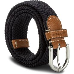 Pasek Damski TRUSSARDI JEANS - Belt Twist 71L00037 U280. Niebieskie paski TRUSSARDI JEANS, w paski, z jeansu. W wyprzedaży za 259.00 zł.
