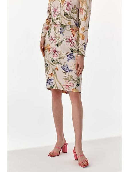 TATUUM Lniana spódnica ze wzorem rozmiar: 34. Spódnice Tatuum, bez wzorów, ze lnu, mini. Za 132.05 zł.