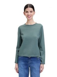 CARTOON Sweter w kolorze ciemnozielonym rozmiar: 40. Zielone swetry Cartoon, bez wzorów, bez ramiączek. Za 82.99 zł.