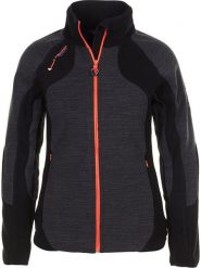 Peak Mountain Kurtka polarowa w kolorze antracytowym rozmiar: L. Czarne kurtki Peak Mountain, l, bez wzorów, z polaru, bez kaptura. Za 179.22 zł.