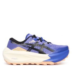Buty do biegania Asics. Fioletowe buty do biegania ASICS, bez wzorów, bez zapięcia, do biegania. Za 809.99 zł.