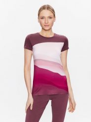 CMP Koszulka techniczna 33N6186 Bordowy Regular Fit. Czerwone t-shirty sportowe CMP, bez wzorów, z syntetyku, bez ramiączek, trekkingowe. Za 99.99 zł.