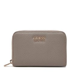 Duży Portfel Damski Guess. Brązowe portfele Guess, z aplikacjami. Za 179.99 zł.