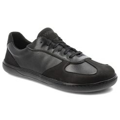 Czarne Półbuty Wasak Skórzane Damskie Barefoot. Czarne półbuty wsuwane Wasak, bez wzorów, ze skóry, eleganckie, bez obcasa. Za 305.99 zł.
