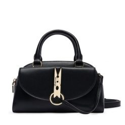 Torebka LOVE MOSCHINO. Czarne torebki klasyczne Love Moschino, bez wzorów, klasyczne, bez dodatków. Za 919.99 zł.