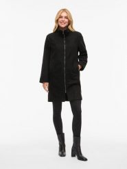 Vila Płaszcz przejściowy "Vijadas" w kolorze czarnym rozmiar: 38. Czarne płaszcze Vila, bez wzorów, bez kaptura. Za 209.33 zł.