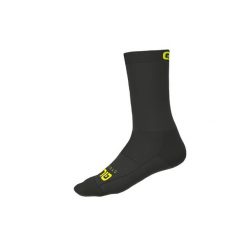 Skarpety rowerowe Alé Team. Czarne skarpetki ALÉ CYCLING, bez wzorów. Za 44.99 zł.