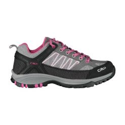 Damskie buty trekkingowe CMP Sun. Fioletowe trekkingi CMP, bez wzorów, z gumy, bez zapięcia, trekkingowe. Za 309.99 zł.
