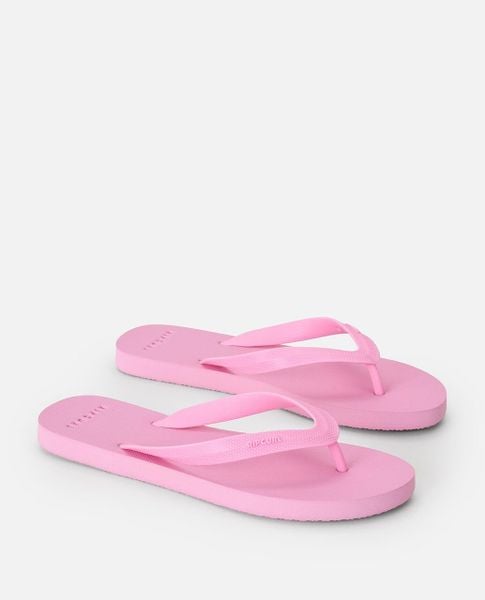 Japonki damskie Rip Curl Essential Bloom Open Toe. Czerwone japonki Rip Curl, bez wzorów, z materiału, sportowe. Za 59.99 zł.