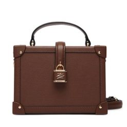 Torebka KARL LAGERFELD. Brązowe torebki klasyczne KARL LAGERFELD, bez wzorów, klasyczne, bez dodatków. Za 1,299.00 zł.