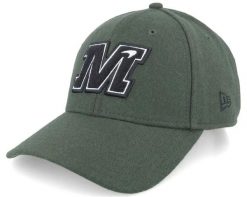 McLaren Unisex Puff Patch 9FORTY Czapka Khaki Oliwkowa. Zielone czapki z daszkiem Coqui, bez wzorów, z materiału, klasyczne. Za 184.99 zł.