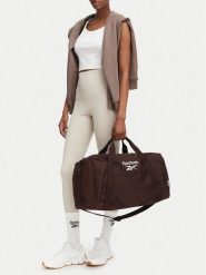 Reebok Torba sportowa CWBEO-RBK-B-001-08 Brązowy ciemny. Brązowe torby sportowe Reebok, bez wzorów, z materiału. Za 129.99 zł.