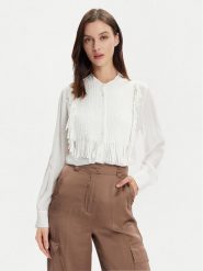 Marella Koszula Sigma 2413111032 Écru Regular Fit. Koszule Marella, bez wzorów, z wiskozy, bez kołnierzyka, bez ramiączek. Za 549.99 zł.