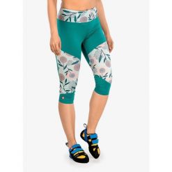 Legginsy wspinaczkowe damskie Ocun Rhea 3/4 Leggings -. Zielone legginsy Ocun, bez wzorów, sportowe. Za 119.99 zł.