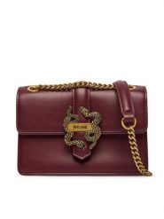 Just Cavalli Torebka Iconic Snakes 81RA4BA3 ZSA89 Czerwony ciemny. Czerwone torebki klasyczne Just Cavalli, bez wzorów, ze skóry, bez dodatków. Za 819.99 zł.