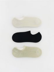 Krótkie skarpetki 3 pack - czarny. Czarne skarpetki Reserved, bez wzorów. Za 39.99 zł.
