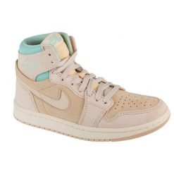 Buty sportowe Sneakersy damskie, Air Jordan 1 W Zoom CMF 2. Brązowe buty sportowe lifestyle Jordan, bez wzorów, sportowe, bez zapięcia. Za 649.99 zł.