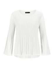 Sublevel Bluzka w kolorze białym rozmiar: S. Białe bluzki Sublevel, s, bez wzorów, bez kołnierzyka, bez ramiączek. Za 83.03 zł.