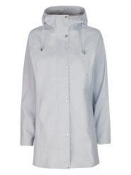 Ilse Jacobsen Płaszcz przeciwdeszczowy w kolorze jasnoszarym rozmiar: 42. Szare płaszcze Ilse Jacobsen, bez wzorów, sportowe, bez kaptura. Za 173.99 zł.