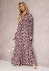 Czarno-Czerwona Sukienka Phinene. Czarne sukienki Renee, l, z aplikacjami, z zamszu, boho, bez kołnierzyka, bez ramiączek, maxi, koszulowe. W wyprzedaży za 64.99 zł.