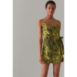 Kombinezon z motywem animal print - Zielony. Kombinezony Mohito. Za 119.99 zł.
