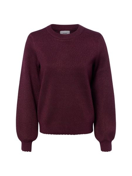 Nümph Sweter z dzianiny - Nubir Solid Kobiety lila, XL. Swetry Nümph, xl, z aplikacjami, z dzianiny, bez ramiączek. Za 349.95 zł.