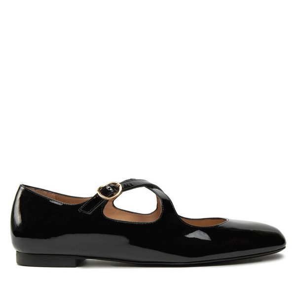 Baleriny Stuart Weitzman. Czarne baleriny Stuart Weitzman, bez wzorów, bez obcasa, bez zapięcia. Za 1,053.99 zł.