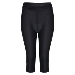 Damskie legginsy rowerowe 3/4 Dare2B Worldly czarne. Czarne legginsy Dare 2b, bez wzorów, z elastanu, sportowe. W wyprzedaży za 194.99 zł.