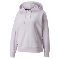 Damska Bluza Z Kapturem Stardust. Fioletowe bluzy Puma, xl, bez wzorów, bez ramiączek, z kapturem. Za 251.99 zł.