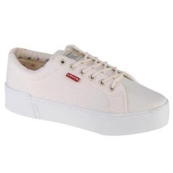 Trampki Damskie Tijuana 2.0. Białe trampki Levi's, bez wzorów, z bawełny, klasyczne, bez zapięcia. Za 310.99 zł.