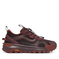 Trekkingi Vans. Brązowe buty trekkingowe Vans, bez wzorów, bez zapięcia, trekkingowe. Za 669.99 zł.