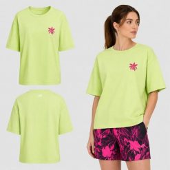 KOSZULKA DAMSKA 4F T-SHIRT SPORTOWY Z NADRUKIEM 1 BAWEŁNA F2719 SS26. Czarne t-shirty sportowe 4f, uniwersalny, bez wzorów, z bawełny, bez ramiączek, na fitness i siłownię. Za 182.00 zł.