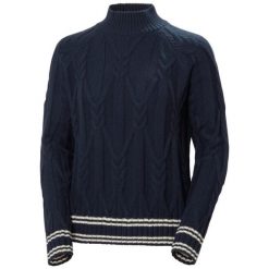 Bluza damska Helly Hansen Positano. Niebieskie bluzy bez kaptura Helly Hansen, bez wzorów, bez kaptura. Za 639.00 zł.