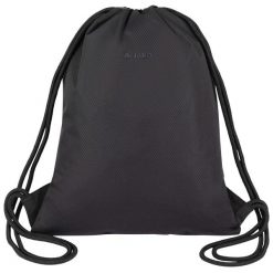 Torba sportowa Jako Gymsack. Czarne torby sportowe JAKO, bez wzorów, z gumy, na ramię. Za 127.50 zł.