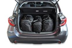 Torby Do Bagażnika Toyota Yaris Hev 2020+ 3Szt Kjust. Czarne torby podróżne KJUST, bez wzorów, z kauczuku. Za 779.00 zł.