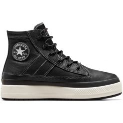 Buty sportowe Converse Chuck Taylor All Star Equip Wp. Czarne buty treningowe Converse, bez wzorów, ze skóry, bez zapięcia, na fitness i siłownię. Za 890.00 zł.