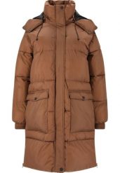 Parka dla kobiet Whistler Amatos. Czarne płaszcze WHISTLER, uniwersalny, bez wzorów, z materiału, eleganckie, bez kaptura. Za 321.50 zł.