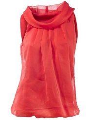 Heine Top w kolorze czerwonym rozmiar: 42. Czerwone topy Heine, bez wzorów, bez kołnierzyka, bez ramiączek. Za 78.84 zł.