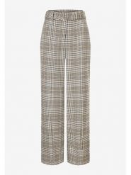 More & More Spodnie w kolorze czarno-beżowym rozmiar: 38. Brązowe spodnie materiałowe More & More, bez wzorów, z materiału. Za 122.09 zł.