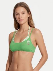 Roxy Góra od bikini Bralette ERJX305733 Zielony. Zielone bikini Roxy, bez wzorów, z syntetyku. Za 239.99 zł.