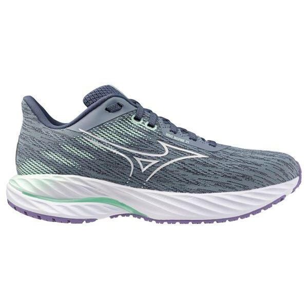 Buty do biegania damskie Mizuno Wave Inspire 21. Białe buty do biegania Mizuno, bez wzorów, z materiału, bez zapięcia, do biegania, mizuno wave. Za 587.00 zł.