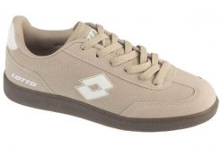 Buty sportowe Sneakersy unisex, Vintal SC. Brązowe buty treningowe Lotto, bez wzorów, z materiału, przed kostkę, bez zapięcia, trekkingowe. Za 129.99 zł.